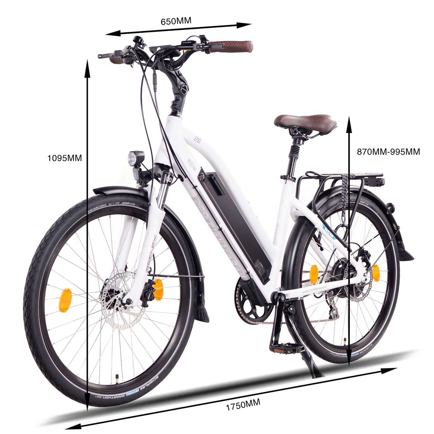 NCM Milano Trekking E-Bike
