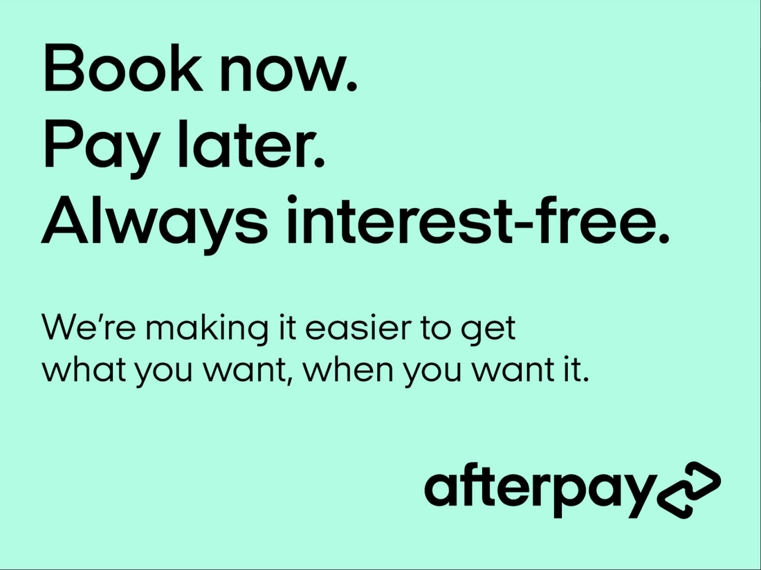 WE NOW HAVE AFTERPAY